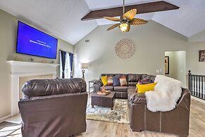 Charming Covington Home w/ Fire Pit + Game Room!