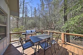 Airy Ellijay Home w/ Spacious Creekside Deck!