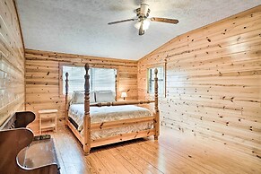 Rustic Young Harris Cabin w/ Fire Pit & Views