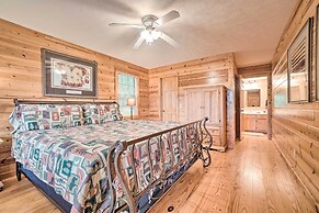 Rustic Young Harris Cabin w/ Fire Pit & Views
