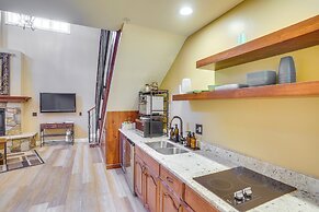 Studio w/ Fireplace: Walk to Downtown Cedar City!