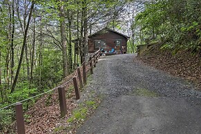 Charming Blue Ridge Cabin w/ Game Room & Hot Tub!