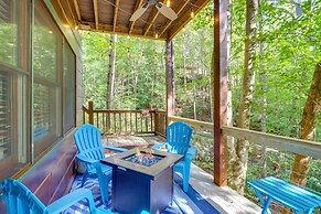 Charming Blue Ridge Cabin w/ Game Room & Hot Tub!