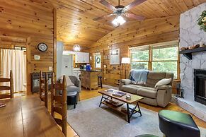 Charming Blue Ridge Cabin w/ Game Room & Hot Tub!