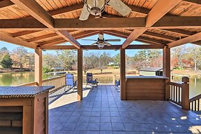 Lakefront Macon Getaway w/ Stunning Boathouse