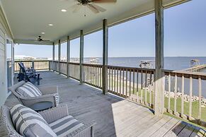 Lakefront Nola Home w/ Hot Tub & Views!