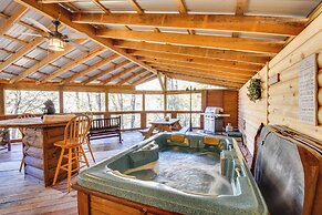 Riverfront Helen Cabin w/ Hot Tub & Deck!