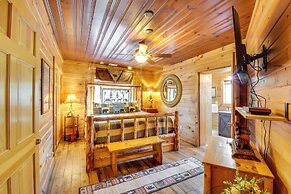 Riverfront Helen Cabin w/ Hot Tub & Deck!