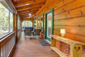 Blue Ridge Cabin Rental w/ Hot Tub & Creek Access!