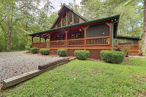 Blue Ridge Cabin Rental w/ Hot Tub & Creek Access!