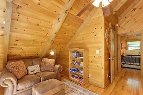 Blue Ridge Cabin Rental w/ Hot Tub & Creek Access!