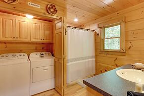 Blue Ridge Cabin Rental w/ Hot Tub & Creek Access!