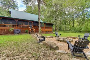 Blue Ridge Cabin Rental w/ Hot Tub & Creek Access!