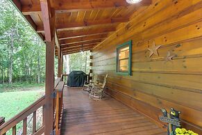 Blue Ridge Cabin Rental w/ Hot Tub & Creek Access!