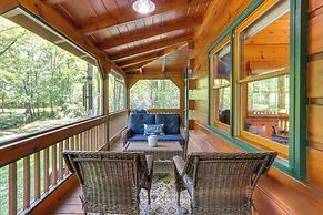 Blue Ridge Cabin Rental w/ Hot Tub & Creek Access!
