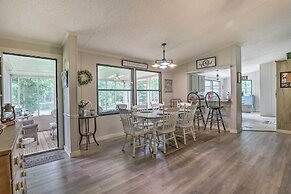 Lakeside Living: Sparta Retreat w/ Game Room!