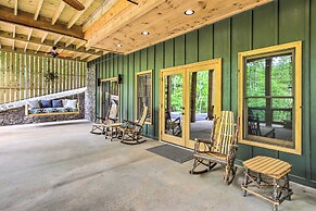 Riverside Mtn Retreat w/ Hot Tub & Game Room!