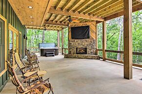 Riverside Mtn Retreat w/ Hot Tub & Game Room!