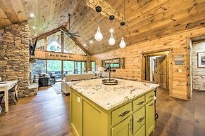 Riverside Mtn Retreat w/ Hot Tub & Game Room!