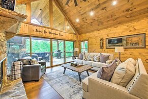 Riverside Mtn Retreat w/ Hot Tub & Game Room!