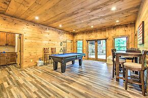 Riverside Mtn Retreat w/ Hot Tub & Game Room!