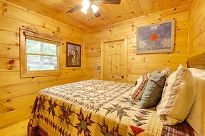 On Fightingtown Creek: Forested Mccaysville Cabin!