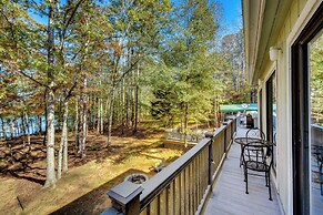 Waterfront Martin Home w/ Fire Pit & Large Deck