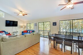 Waterfront Martin Home w/ Fire Pit & Large Deck