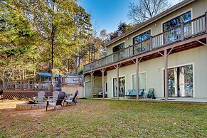 Waterfront Martin Home w/ Fire Pit & Large Deck