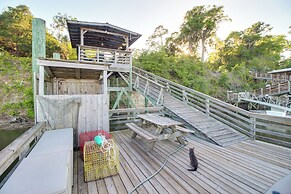 Waterfront Baisden's Bluff Home w/ Dock & Views!