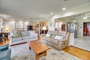 Waterfront Baisden's Bluff Home w/ Dock & Views!