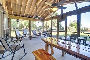 Waterfront Baisden's Bluff Home w/ Dock & Views!