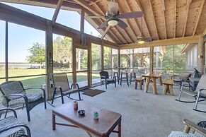 Waterfront Baisden's Bluff Home w/ Dock & Views!