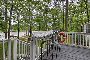 Lakefront Sparta Home: Fire Pit, Dock & Kayak