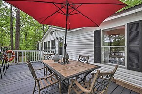 Lakefront Sparta Home: Fire Pit, Dock & Kayak