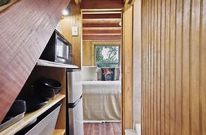 Pendergrass Tiny Home Cabin on Pond w/ Fire Pit!