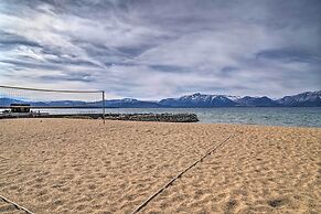 Deck & Beach Access: Lake Tahoe Shoreside Retreat!