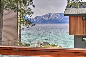 Deck & Beach Access: Lake Tahoe Shoreside Retreat!
