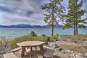 Deck & Beach Access: Lake Tahoe Shoreside Retreat!