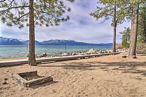 Deck & Beach Access: Lake Tahoe Shoreside Retreat!