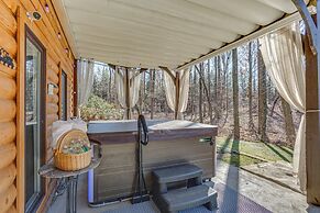 Peaceful Lawrenceville Cabin w/ Hot Tub on 6 Acres
