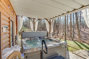 Peaceful Lawrenceville Cabin w/ Hot Tub on 6 Acres