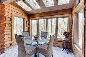 Peaceful Lawrenceville Cabin w/ Hot Tub on 6 Acres