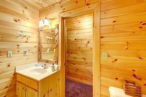 Lakefront Blue Ridge Cabin w/ Hot Tub!