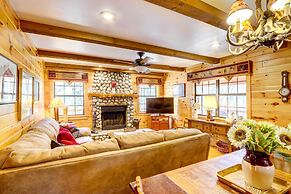 Lakefront Blue Ridge Cabin w/ Hot Tub!