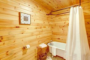 Lakefront Blue Ridge Cabin w/ Hot Tub!