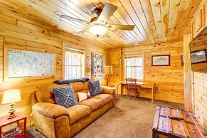 Lakefront Blue Ridge Cabin w/ Hot Tub!