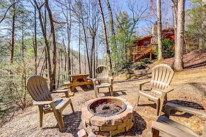 Lakefront Blue Ridge Cabin w/ Hot Tub!