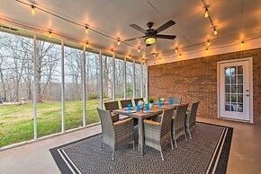 Ranch Home w/ Front Porch on Etowah River!