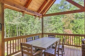 Private Cabin w/ Furnished Porch on < 3 Acres!